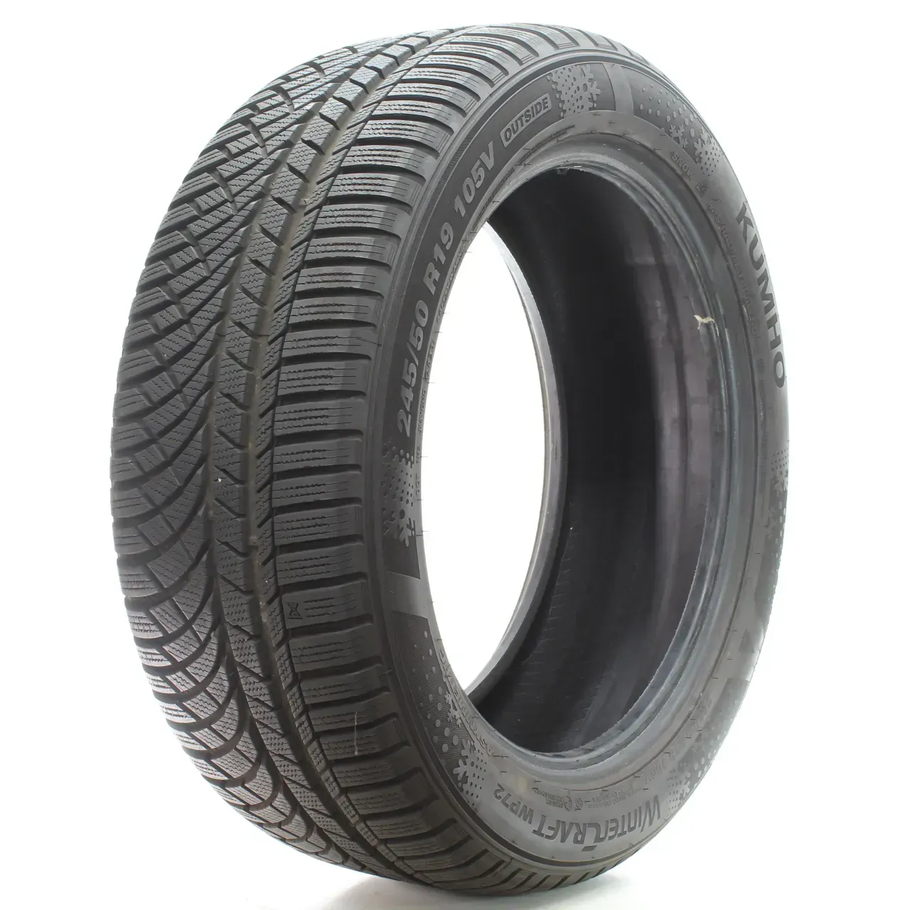 Winterreifen Kumho WinterCraft WP72 XL 245/50 R19 105V DOT23 1Stk - Bild 1