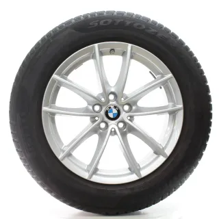 BMW X3 G01 X4 G02 Winterräder V-Speiche 618 Pirelli 225/60R18 104H 6880047 - Bild 2