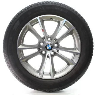 BMW 5er G30 G31 Winterräder V-Speiche 631 Michelin 225/55R17 97H 6863417 - Bild 4