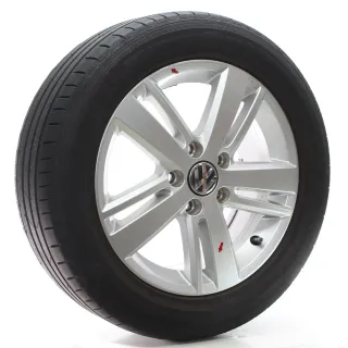 VW Golf VI 5K1 Sommerräder 5-Doppelspeichen Hankook 205/55R16 5K0601025AM - Bild 6