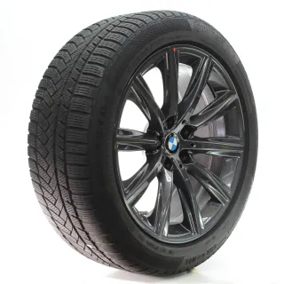 BMW 5er G30 G31 Winterräder V-Speiche 684 Continental 245/45R18 100V 6874441 - Bild 6