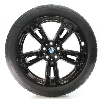 BMW X1 iX1 U11 X2 U10 Sommerräder M Doppelspeiche 871 245/45R19 DOT24 5A1E230 - Bild 3