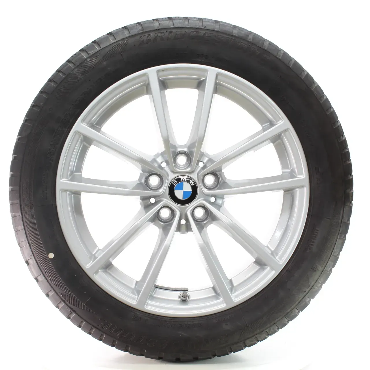 BMW 3er G20 G21 Winterräder V-Speiche 778 Bridgestone 225/50R17 DOT25 6883520 - Bild 1