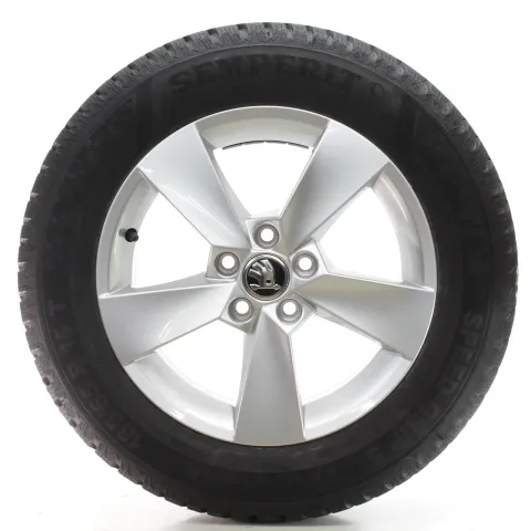 Background image for Skoda Fabia IV PJ3 Winterräder 5-Speichen Semperit 185/65R15 DOT25 6VA601025M