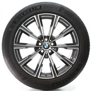 BMW X5 G05 X6 G06 Winterräder Sternspeiche 740 M 275/45R20 110V DOT23 8071996 - Bild 4