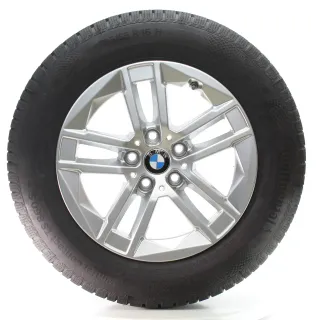 BMW 2er U06 Winterräder Doppelspeiche 186 Conti 205/65R16 95H DOT25 6888838 - Bild 3