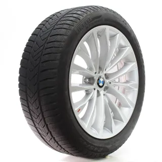 BMW 5er G30 G31 Winterräder W-Speiche 632 Pirelli 245/45R18 100V DOT23 6863418 - Bild 6