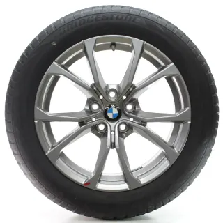 BMW 3er G20 G21 Winterräder V-Speiche 776 Bridgestone 225/50R17 98H 6883518 - Bild 4