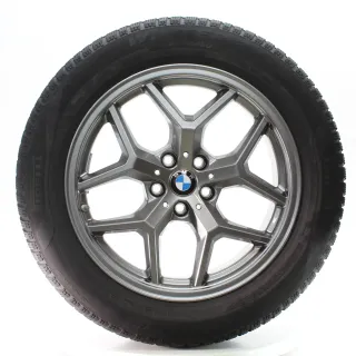 BMW 5er G60 G61 Winterräder Y-Speiche 932 Pirelli 225/55R18 102H DOT25 5A324D5 - Bild 2