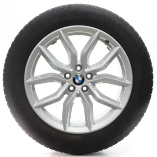 BMW X5 G05 X6 G06 Winterräder V-Speiche 734 Continental 265/50R19 110H 6880685 - Bild 1