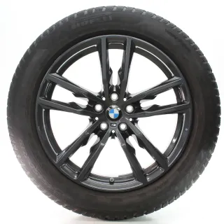 BMW X3 G01 X4 G02 Winterräder Doppelspeiche 698 M 245/50R19 105V DOT24 8093921 - Bild 2
