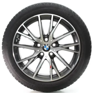 BMW 1er F40 2er F44 Winterräder Y-Speiche 489 Pirelli 195/55R17 DOT23 7849122 - Bild 2