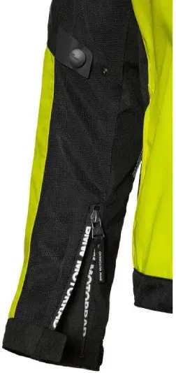 BMW Motorrad Jacke Bavella Herren Gr.58 / XXL Neon Gelb 76127913671 NEU - Bild 4