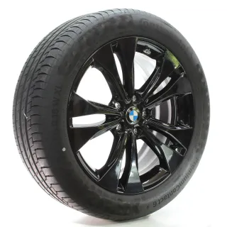 BMW X1 F48 X2 F39 Sommerräder Doppelspeiche 578 Continental 225/50R18 6885381 - Bild 6