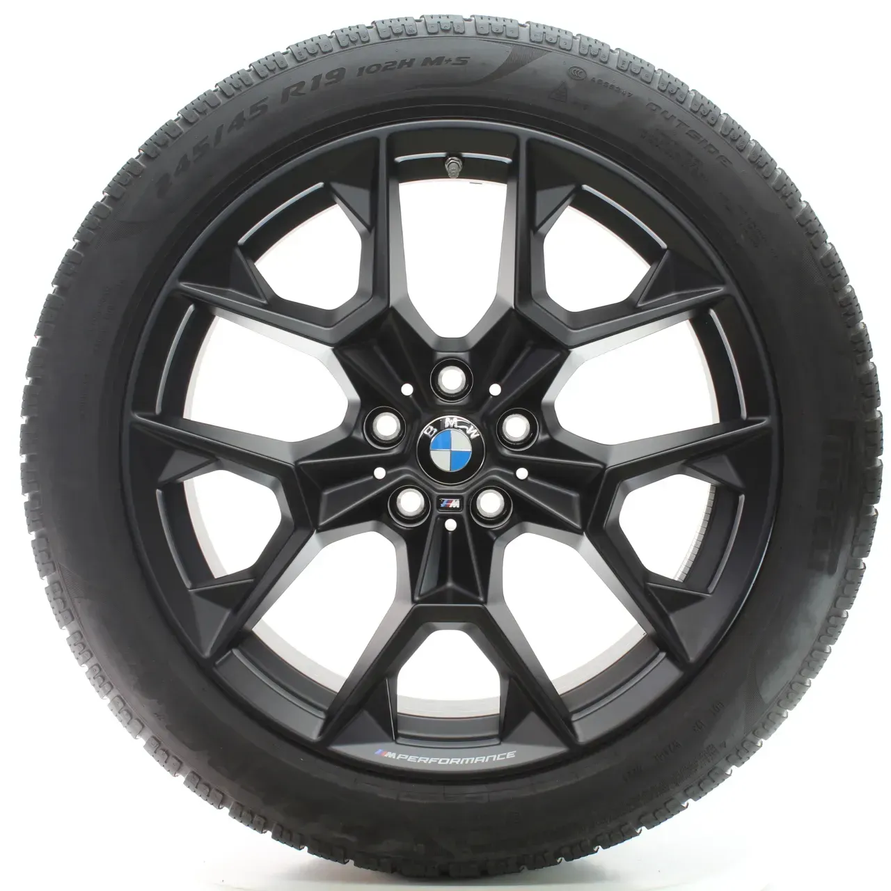 BMW 5er i5 G60 G61 Winterräder M Y-Speiche 942 245/45-275/40R19 DOT24 5A324F4-5 - Bild 1