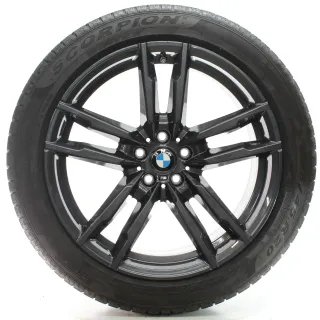 BMW X3M F97 X4M F98 Winterräder M Doppelspeiche 764 255/45R20 DOT22 8059723-4 - Bild 2