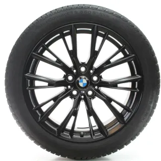 BMW 3er G20 G21 Winterräder Doppelspeiche 796 M Conti 225/45R18 DOT24 6885305 - Bild 2