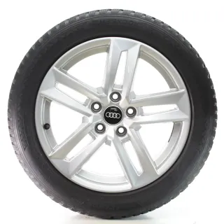 Audi A4 S4 8W Winterräder 5-Parallelspeichen Hankook 225/50R17 DOT24 8W0601025P - Bild 1