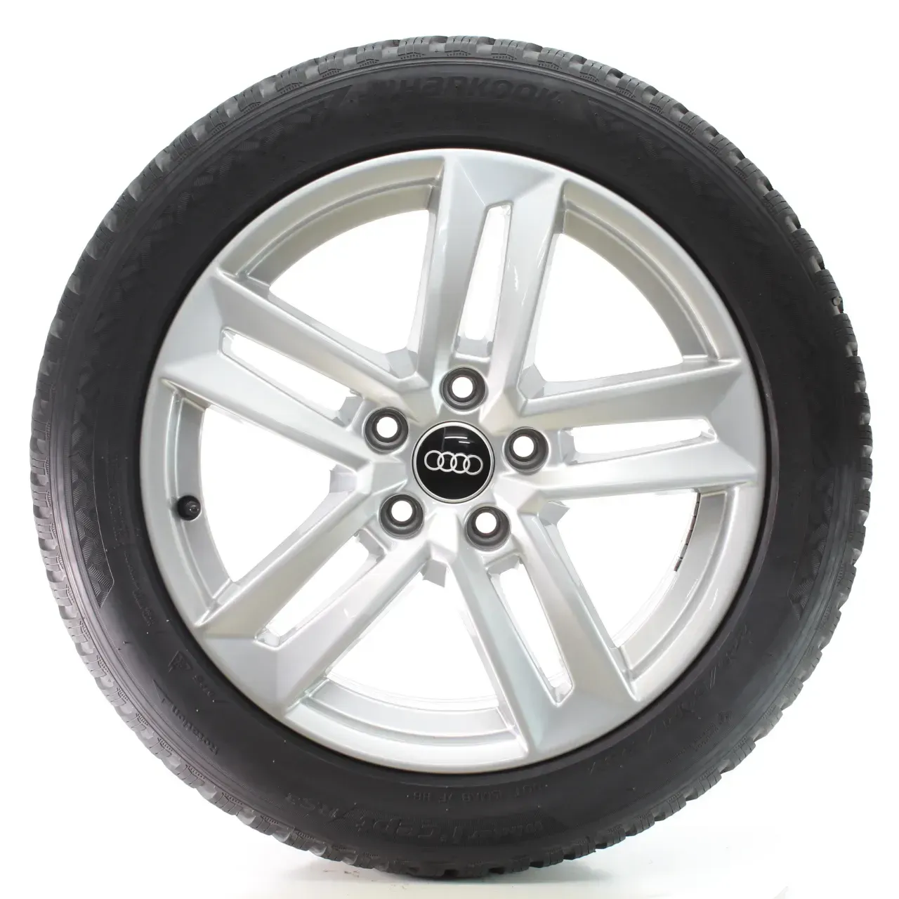Audi A4 S4 8W Winterräder 5-Parallelspeichen Hankook 225/50R17 DOT24 8W0601025P - Bild 1