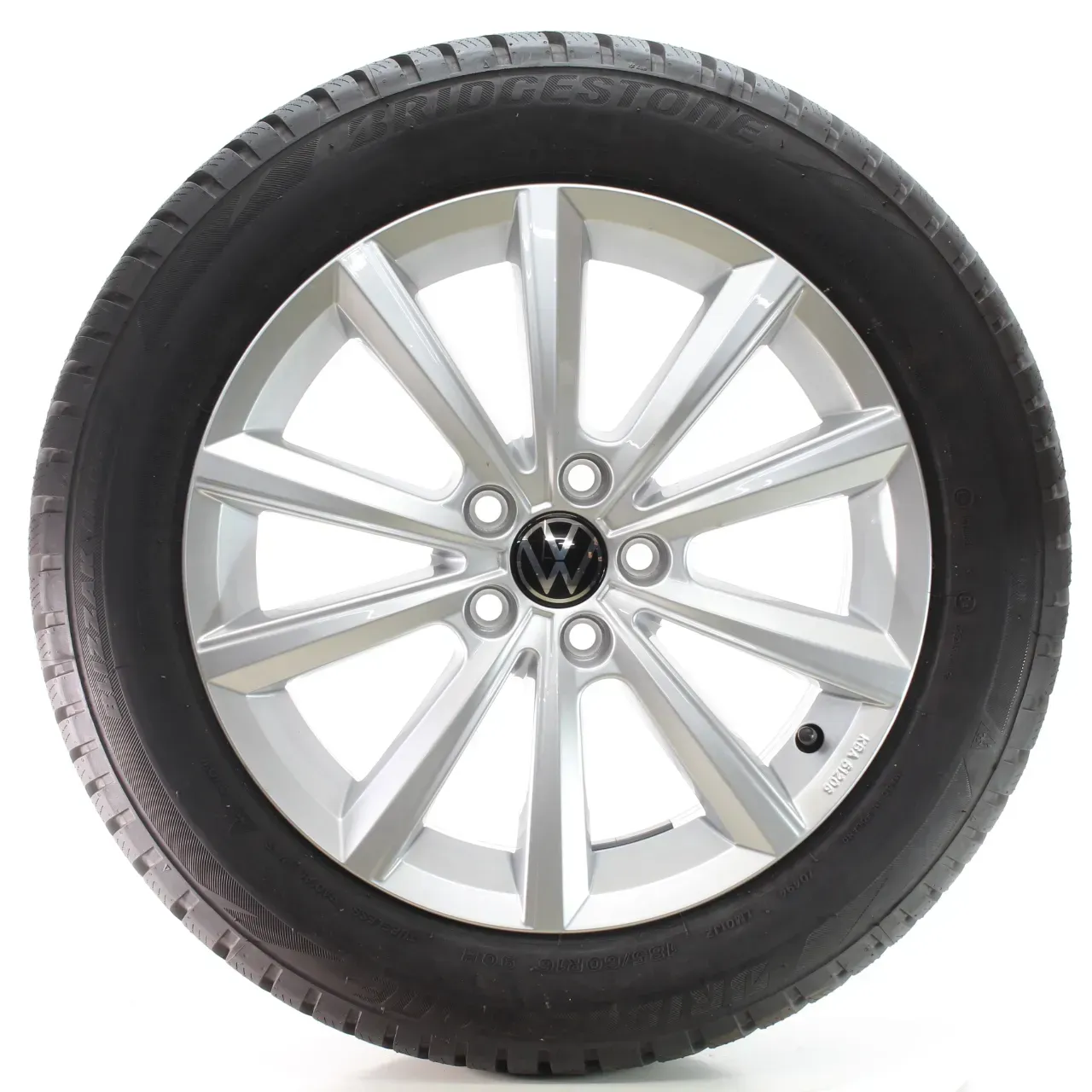 VW Polo VI AW 2G Winterräder Merano Bridgestone 185/60R16 90H 2G0071496 - Bild 1