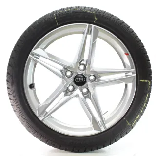Audi A4 S4 8W Winterräder 5-Doppelspeichen-Stern-Design 245/40R18 8W0601025EC - Bild 4