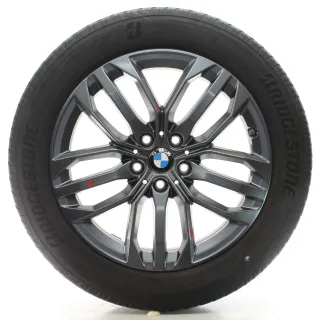 BMW X1 U11 X2 U10 Winterräder Doppelspeiche 879 Bridgestone 205/60R18 6898046 - Bild 3