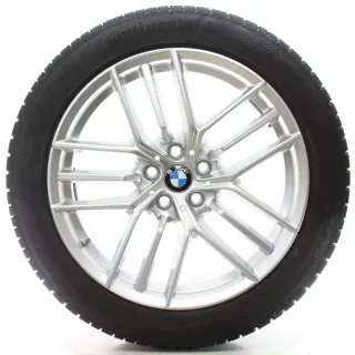BMW 5er i5 G60 G61 Winterräder Triplex-Speiche 933 Conti 245/45R19 DOT25 5A324D6 - Bild 1