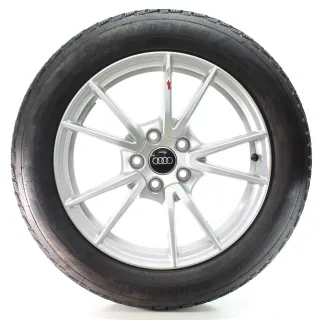 Audi A5 FU B10 Winterräder 5-Doppelspeichen Goodyear 215/55R17 DOT24 8B3601025A - Bild 2