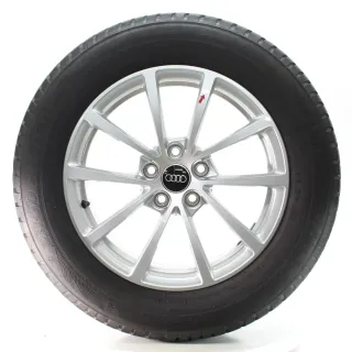 Audi A6 S6 F2 C8 Winterräder 10-Speichen Bridgestone 225/60R17 DOT24 4K0601025 - Bild 2