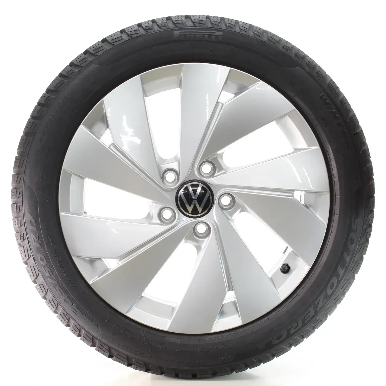 VW Golf VIII CD1 CG5 Winterräder Belmont Pirelli 205/50R17 93H DOT25 5H0601025B - Bild 1