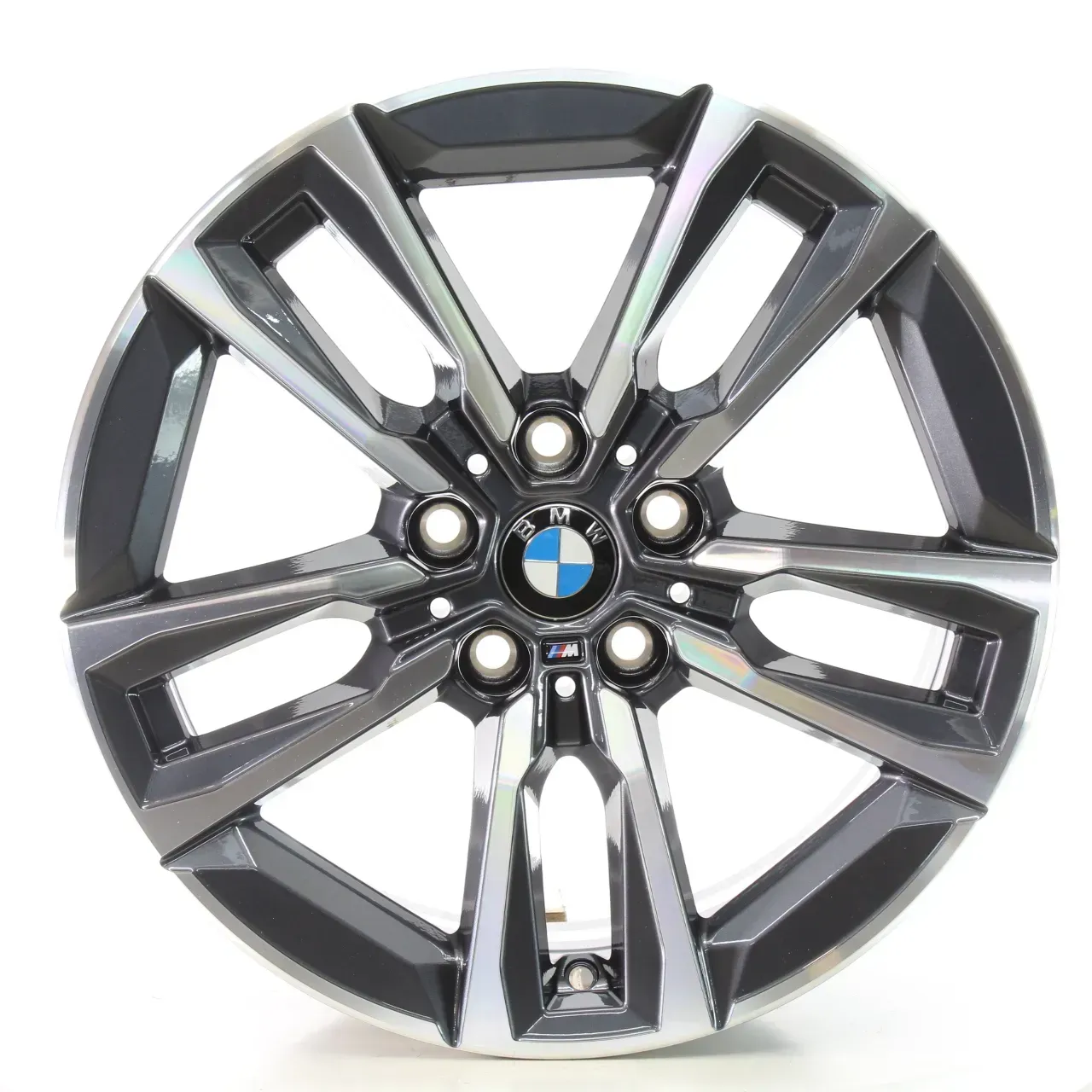 BMW 2er U06 Alufelge M Doppelspeiche 834 Gunmetal Grey 7Jx17 ET41 36116891175 - Bild 1