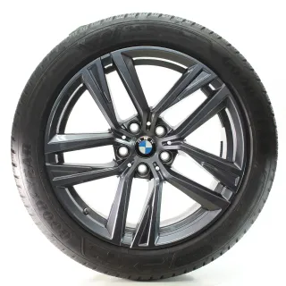 BMW 4er i4 G26 Winterräder Doppelspeiche 853 Goodyear 245/45R18 100H 6896768 - Bild 3