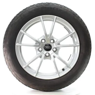 Audi A5 FU B10 Winterräder 5-Doppelspeichen Goodyear 215/55R17 DOT24 8B3601025A - Bild 4