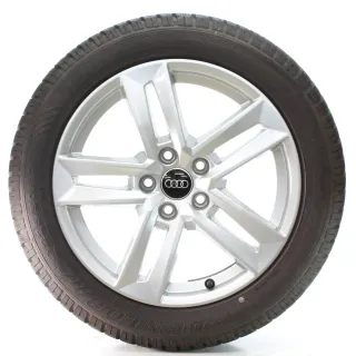 Audi A4 S4 8W Winterräder 5-Parallelspeichen Dunlop 225/50R17 DOT24 8W0601025P - Bild 2