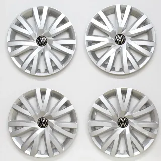 VW Golf 7 8 Radkappen 16 Zoll Radblenden Radzierblenden Original 5H0601147C 4Stk - Bild 1