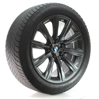 BMW 5er G30 G31 Winterräder V-Speiche 684 Orbitgrey 245/45R18 100V 6874441 - Bild 6