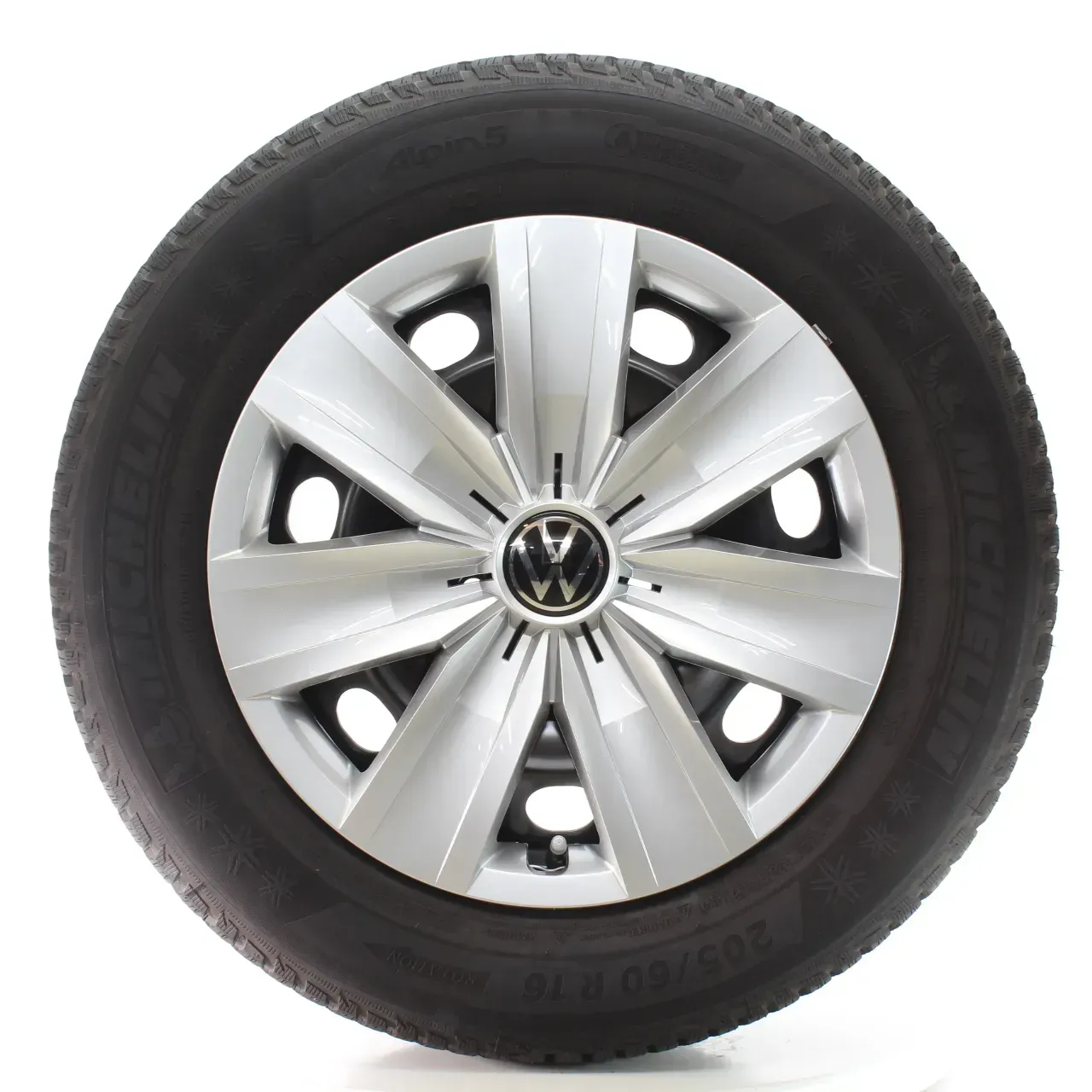 VW T-ROC A11 Audi Q2 GAB Winterräder Stahl Michelin 205/60R16 DOT24 5Q0601027CJ - Bild 1