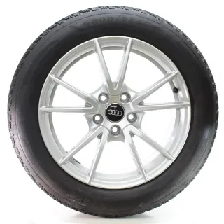 Audi A5 FU B10 Winterräder 5-Doppelspeichen Goodyear 215/55R17 DOT24 8B3601025A - Bild 4