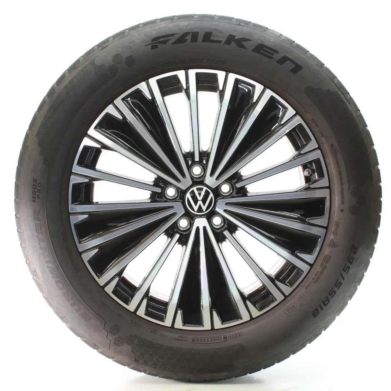 VW Tiguan CT1 Winterräder Napoli Falken 235/55R18 104H DOT25 571601025K - Bild 1