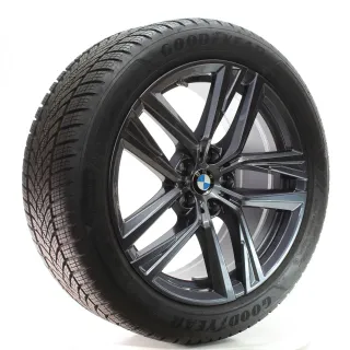 BMW 4er i4 G26 Winterräder Doppelspeiche 853 Goodyear 245/45R18 100H 6896768 - Bild 6