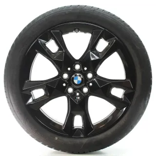 BMW 1er F70 Winterräder M Sternspeiche 968 Goodyear 195/50R18 DOT24 5A45271 - Bild 3