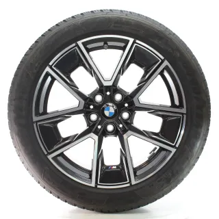 BMW 4er i4 G26 Winterräder M Aerodynamikrad 858 Goodyear 245/45R18 DOT24 8747286 - Bild 4
