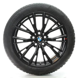 BMW 3er G20 G21 Winterräder Doppelspeiche 796 M Conti 225/45R18 DOT23 6885305 - Bild 3
