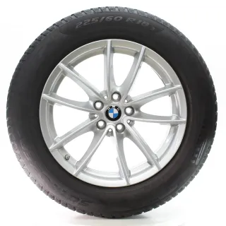 BMW X3 G01 X4 G02 Winterräder V-Speiche 618 Pirelli 225/60R18 104H 6880047 - Bild 3