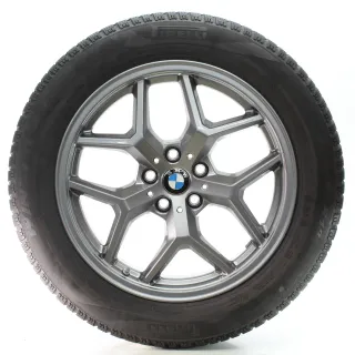 BMW 5er G60 G61 Winterräder Y-Speiche 932 Pirelli 225/55R18 102H DOT25 5A324D5 - Bild 1