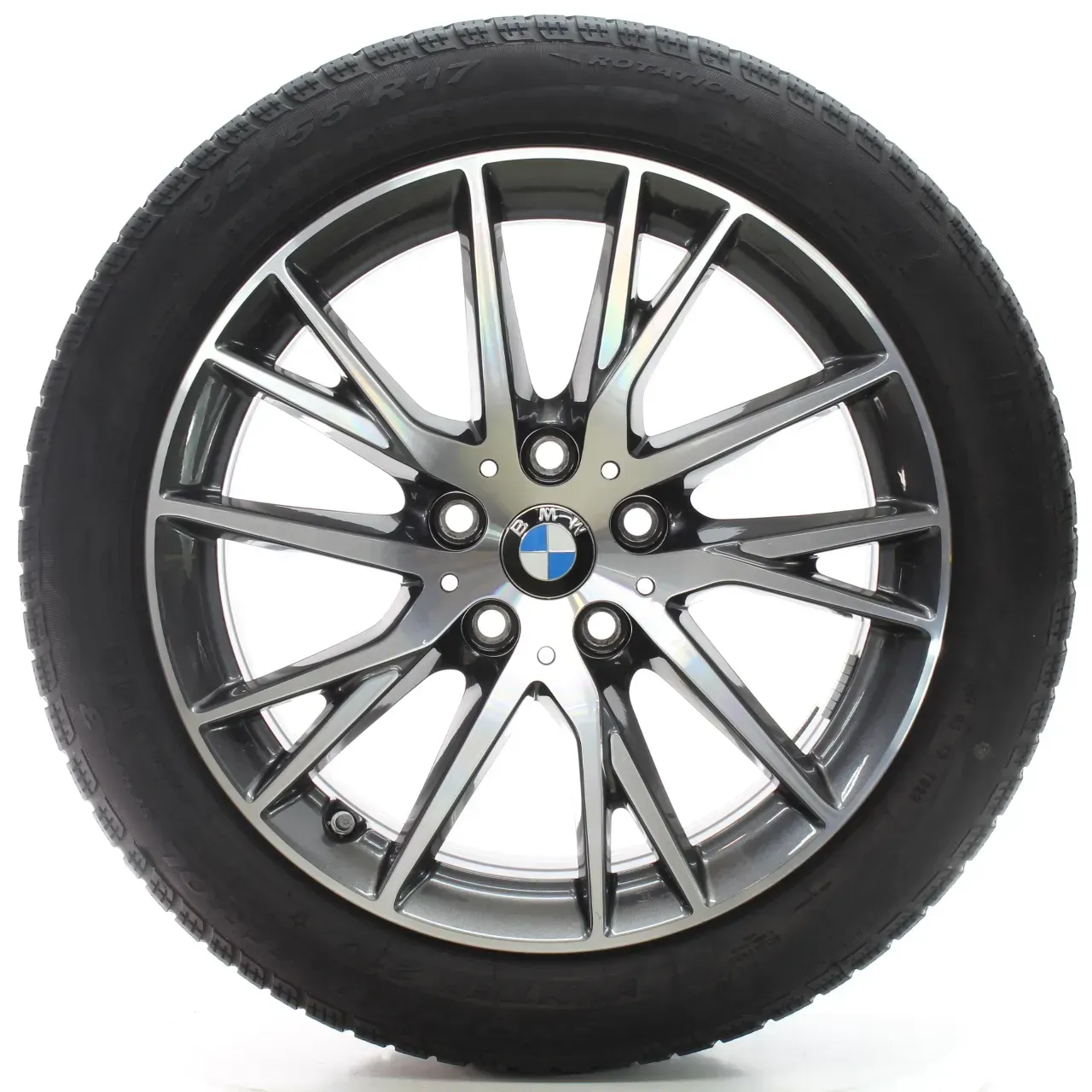BMW 1er F40 2er F44 Winterräder Y-Speiche 489 Pirelli 195/55R17 92H 7849122 - Bild 1