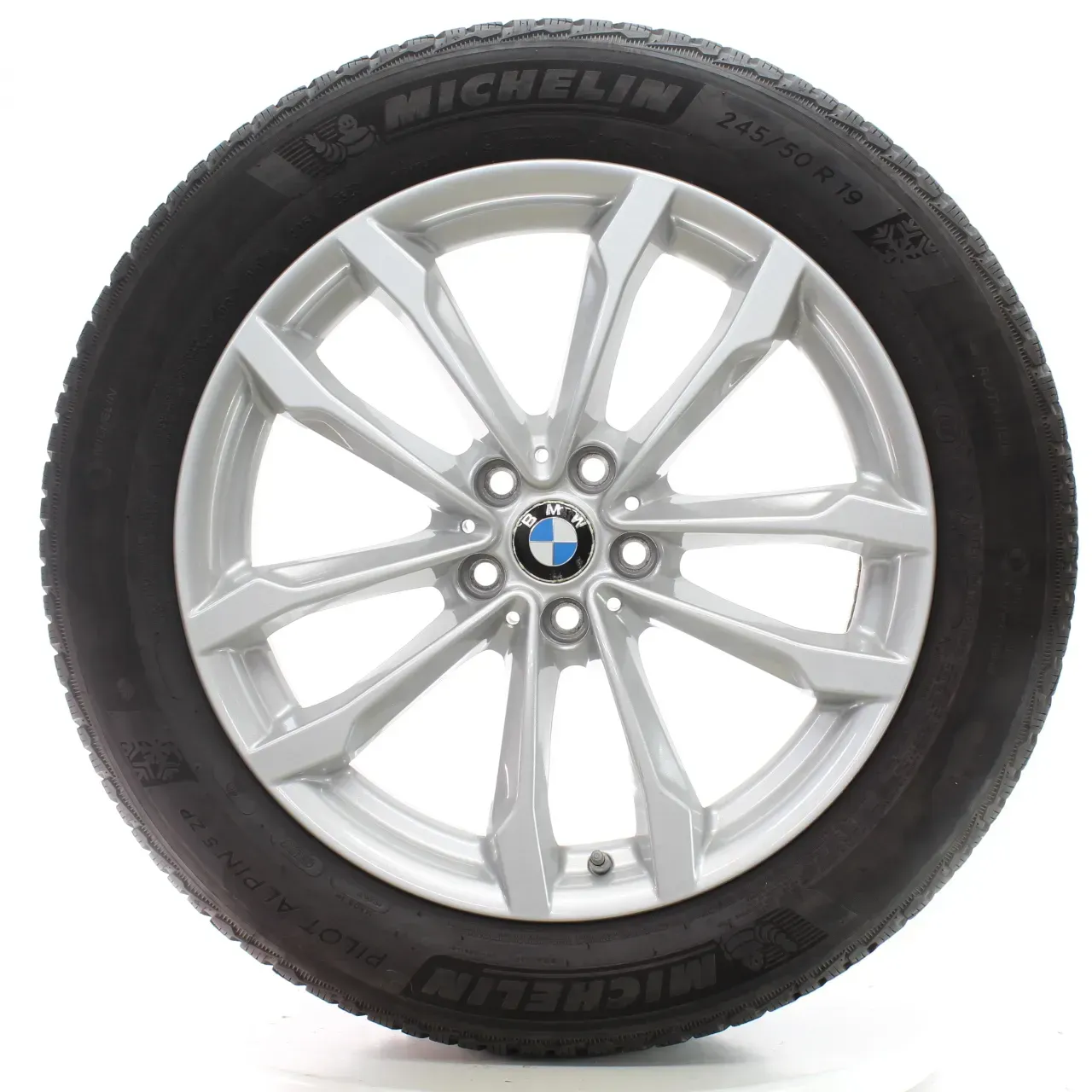 BMW X3 G01 X4 G02 Winterräder V-Speiche 691 Michelin 245/50R19 DOT23 6877325 - Bild 1