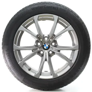 BMW 3er G20 G21 Winterräder V-Speiche 776 Conti 225/50R17 98H DOT24 6883518 - Bild 3