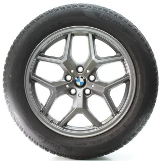 BMW 5er G60 G61 Winterräder Y-Speiche 932 Pirelli 225/55R18 102H DOT24 5A324D5 - Bild 4