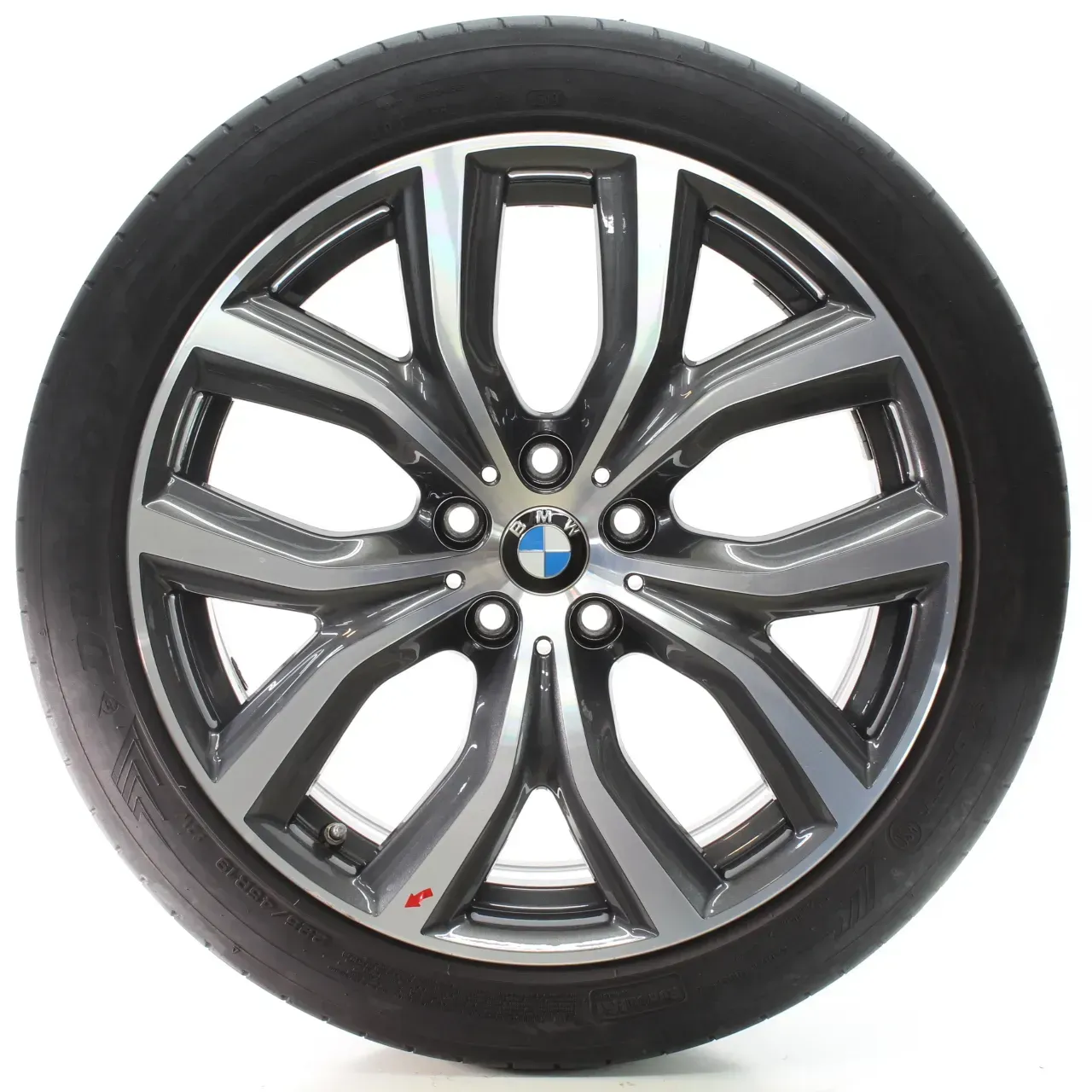 BMW X1 F48 X2 F39 Sommerräder Y-Speiche 511 Orbitgrey Dunlop 225/45R19 6851785 - Bild 1